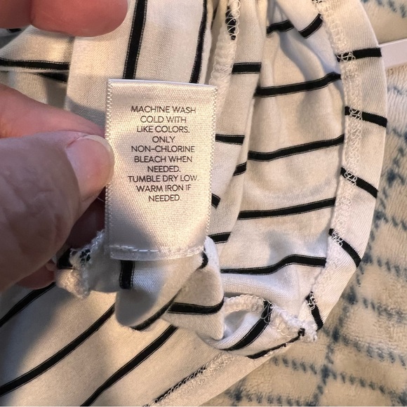 ๐ Westport Black and White Long Sleeve Top / Blouse - XL - Picture 8 of 8